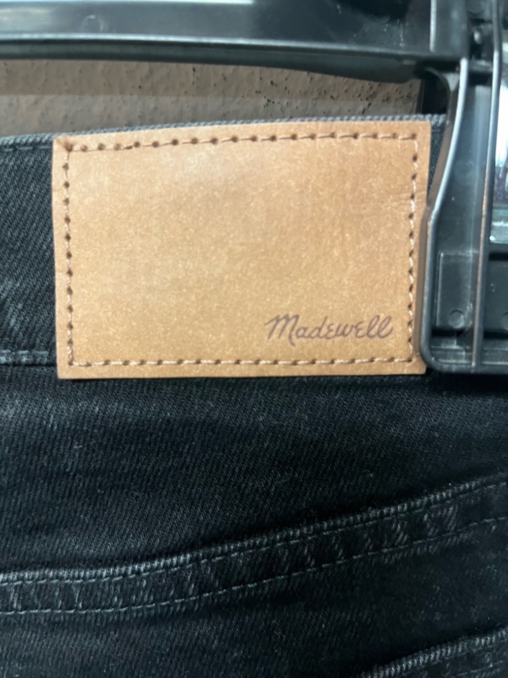 Madewell Black High-Rise Flared Jeans - Picture 3 of 6